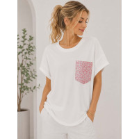 Glam Wild Pocket Top